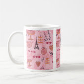 Paris Pink Pastries Kaffeetasse (Links)
