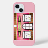 Paris Pink Patisserie Case-Mate iPhone Hülle (Rückseite)