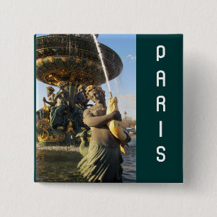 Paris - Place de la Concorde Button