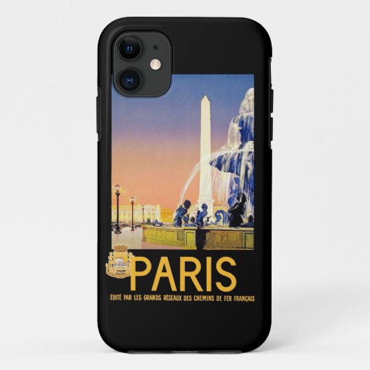 Paris ~ Place de la Concorde Case-Mate iPhone Hülle (Rückseite)