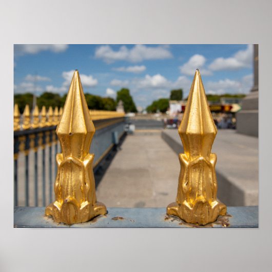 Paris Place de la Concorde Poster (Vorne)