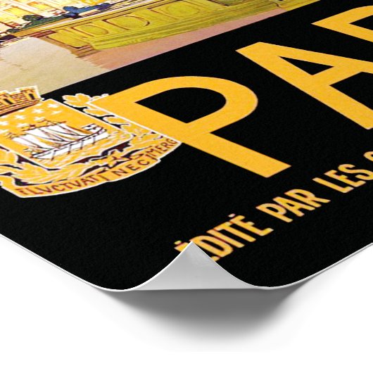 Paris ~ Place del la Concorde Poster (Ecke)