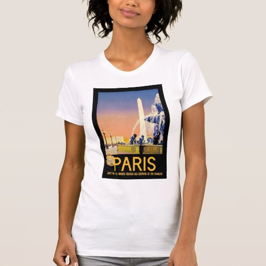 Paris ~ Place del la Concorde T-Shirt (Vorderseite)
