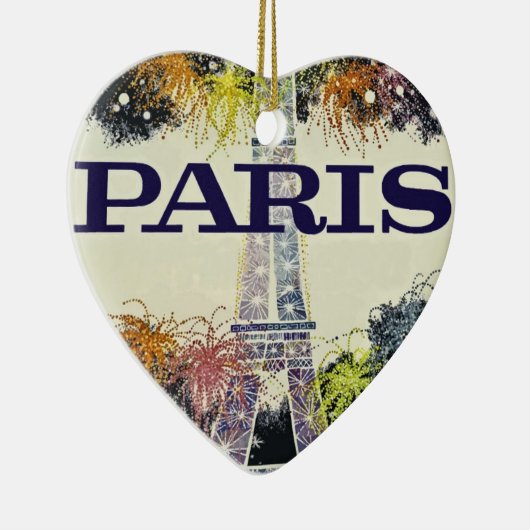 Paris: Plakatdekoration Keramik Ornament (Rechts)