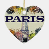 Paris: Plakatdekoration Keramik Ornament (Hinten)