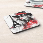 Paris Plastic Untersetzer (Linke Seite)