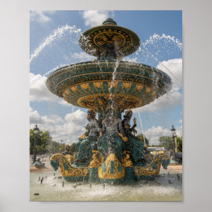 Paris Platz der Eintracht Poster
