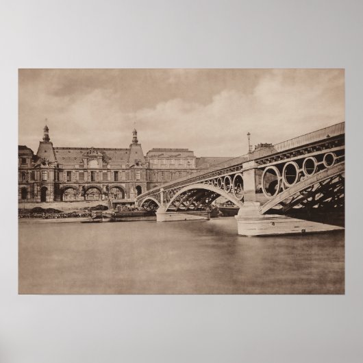 Paris Pont Bridge Poster (Vorne)