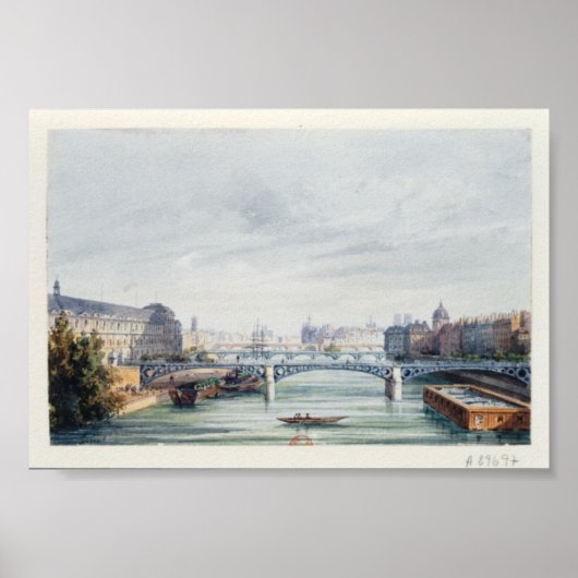 Paris Pont Bridge Poster (Vorne)