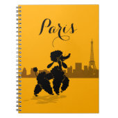 Paris Poodbook Notizblock (Vorderseite)