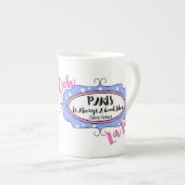 Paris Porzellantasse (Vorderseite Rechts)