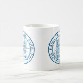 Paris Post Cancelation Briefmarke Kaffeetasse (Mittel)