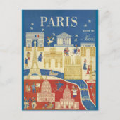 Paris - Postal Postkarte (Vorderseite)