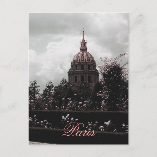 Paris Postcard Postkarte (Vorderseite)