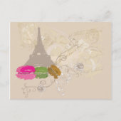 Paris Postcard Postkarte (Vorderseite)