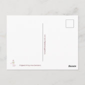 Paris Postcard Postkarte (Rückseite)