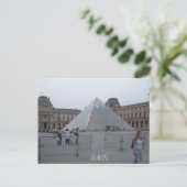Paris Postcard Postkarte (Stehend Vorderseite)