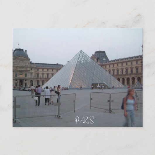Paris Postcard Postkarte (Vorderseite)