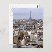 Paris Postcard Postkarte (Vorne/Hinten)