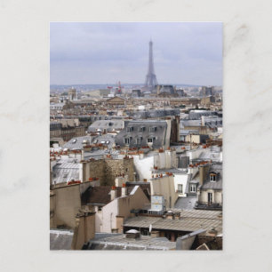 Paris Postcard Postkarte