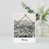 Paris Postcard Postkarte (Stehend Vorderseite)