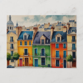 PARIS POSTCARD POSTKARTE
