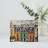 PARIS POSTCARD POSTKARTE (Stehend Vorderseite)