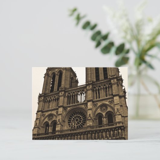 Paris Postcard Postkarte (Stehend Vorderseite)