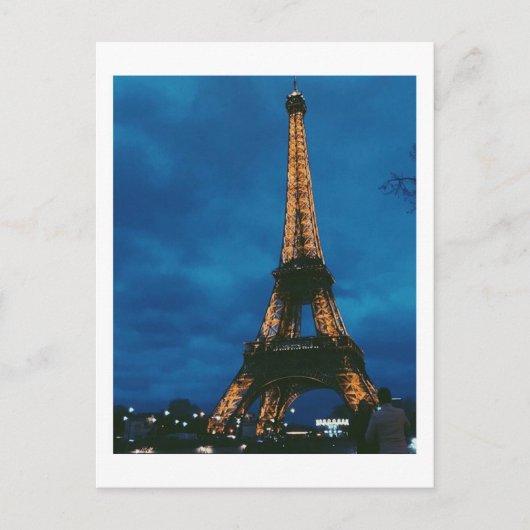 Paris Postcard Postkarte (Vorderseite)