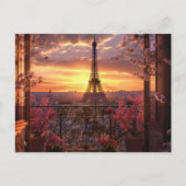 Paris Postcard Postkarte (Vorderseite)