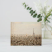 Paris Postcard Postkarte (Stehend Vorderseite)