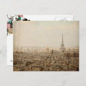 Paris Postcard Postkarte (Vorne/Hinten)