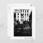 Paris Postcard Postkarte (Vorne/Hinten)
