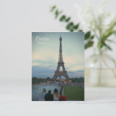 Paris Postcard Postkarte (Stehend Vorderseite)