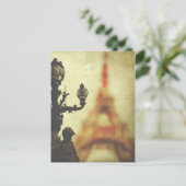 Paris Postcard Postkarte (Stehend Vorderseite)