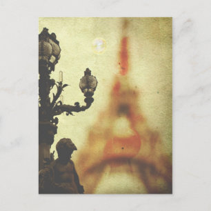 Paris Postcard Postkarte