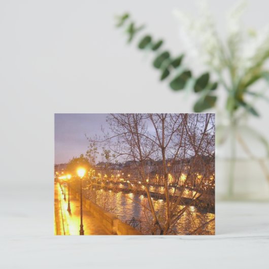 Paris Postcard Postkarte (Stehend Vorderseite)