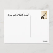 Paris Postcard Postkarte (Rückseite)