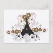 Paris Postcard Postkarte (Vorderseite)