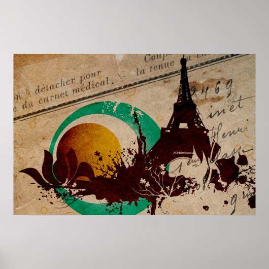 Paris Poster (Vorne)