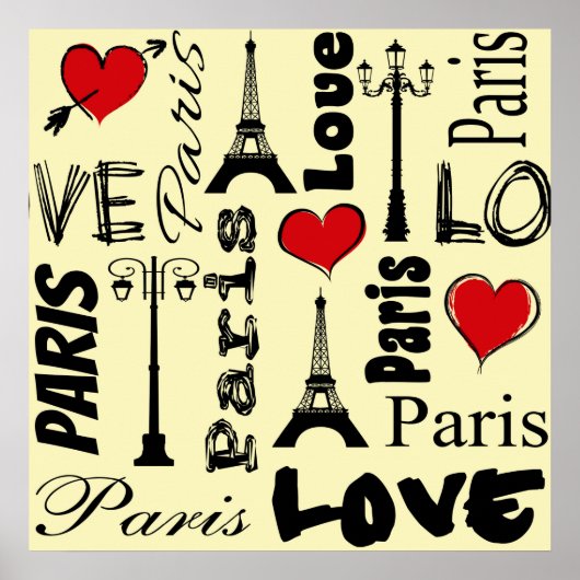 Paris Poster (Vorne)
