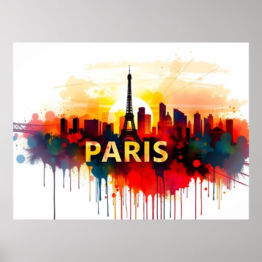 Paris Poster (Vorne)