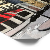 ‚Paris‘ Poster (Ecke)