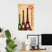 Paris Poster (Heimbüro)