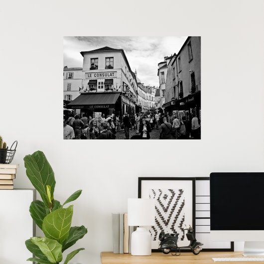 Paris Poster (Heimbüro)