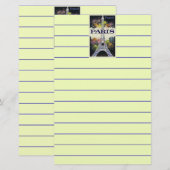 Paris: Poster Briefpapier (Vorne/Hinten)