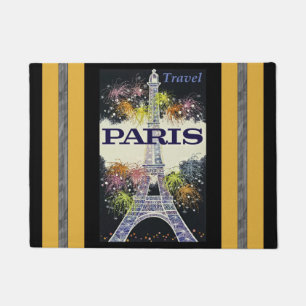 Paris: Poster Doormat Fußmatte
