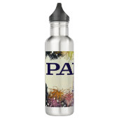 Paris: Poster Edelstahlflasche (Links)