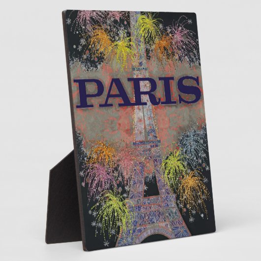 Paris: Poster Fotoplatte (Seite)