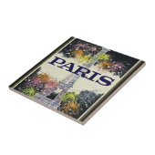 Paris: Poster Keramik Tile Fliese (Seite)